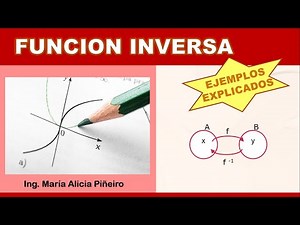 Función Inversa: ¿qué es y cómo se halla?