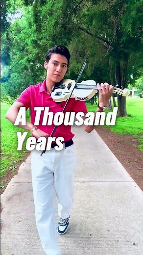 A Thousand Years - The White Violinist #weddingsongs #romanticsong