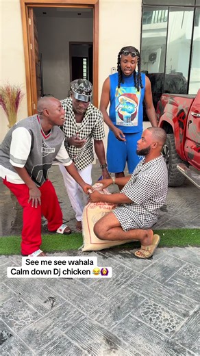 Surprising DJ Chicken With Rice Fun