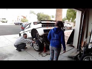 Pontiac Fiero: Race Car Build: Iron Duke engine removal