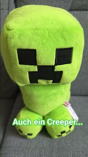 Minecraft Creeper Plush Toy! #minecraft #plushtoys