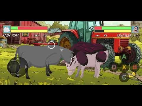 young farm animals vs titanic boar