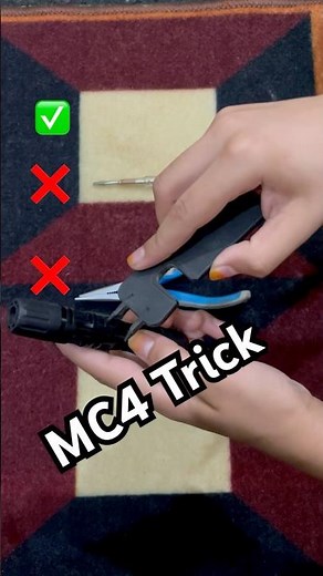 MC4 Connector Open in Seconds ⚡