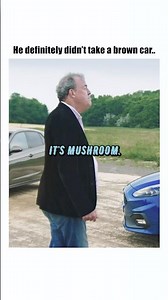 He definitely didn't take a brown car..🤪 #cars #grandtour #carshow #topgear