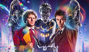 Colin Baker and David Tennant face Weeping Angels in Doctor Who – Out of Time 3: Wink