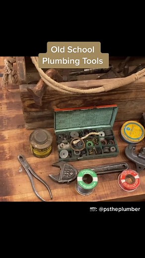 Exploring Vintage Plumbing Tools from 70-100 Years Ago!