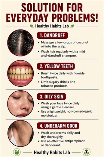 Everyday Solutions for Common Health & Beauty Problems |Simple Home Remedies for everyday Problems