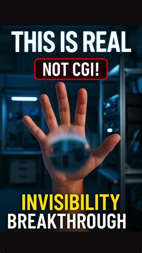 科学家们创造了真正的隐形材料！