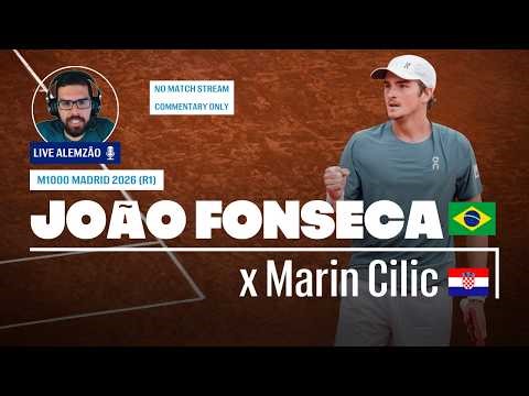 Live German League | CILIC WITHDRAWS AND JOÃO FONSECA IS IN THE 3RD ROUND IN MADRID