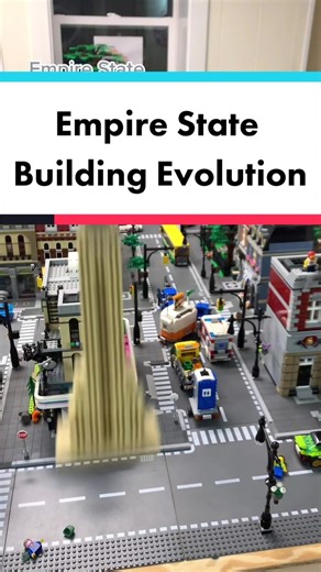 Empire State Building Lego Transformation