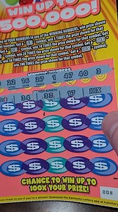 HUGE Lottery Winner 100X Scratch Off Tickets! #lottery #lotteryticket | Couch Collectibles