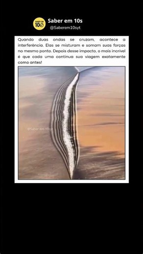 O que acontece quando DUAS ONDAS se cruzam? #curiosidades