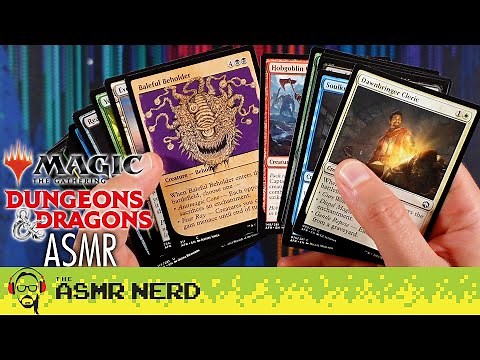 MTG x D&D 😲 Adventures in the Forgotten Realms ASMR Bundle Unboxing & Card Pack Opening