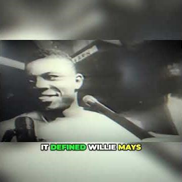 Baseball's Greatest Moments: Willie Mays's Catch and McGee's Stats #shorts