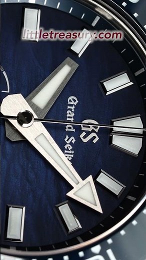 Up Close Dial Details of the Grand Seiko New Ushio 300 SLGB023 Diver