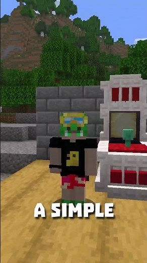 How to Make an Arcade Machine in Minecraft! #shorts