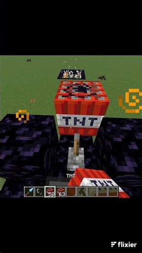 TNT launcher with spear |Minecraft|
