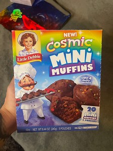 6.4K views · 192 reactions | New Little Debbie Cosmic Mini Muffins Find them in stores nationwide by October. (Thanks Little Debbie for the sample) | Markie_devo | Facebook