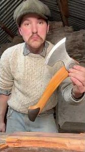Carving a Yew Axe Handle #woodwork #handtools #axecraft #yew #carving
