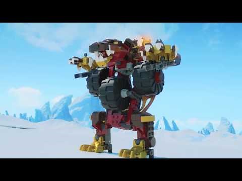 Lego 70225 | Chima | Bladvic's Rumble Bear | Lego 3D Review