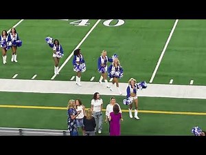 2026 Dallas Cowboys Cheerleaders exit field 8/24/26 First Look Meet the Team