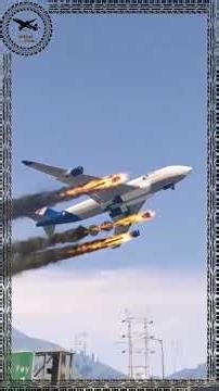 Plane Crash from Tower View