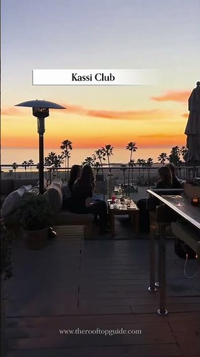 LOS ANGELES SUNSET ROOFTOP BARS 🌅 Rooftop bars in Los Angeles for sunset views, skyline views,
