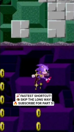 Secret Shortcut! 🦔 Scrap Brain Zone Act 3 Guide | Part 4 #Shorts