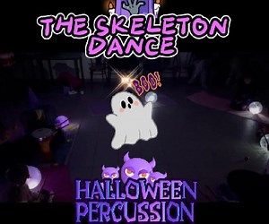 The Skeleton Dance Percussion 💀🎶