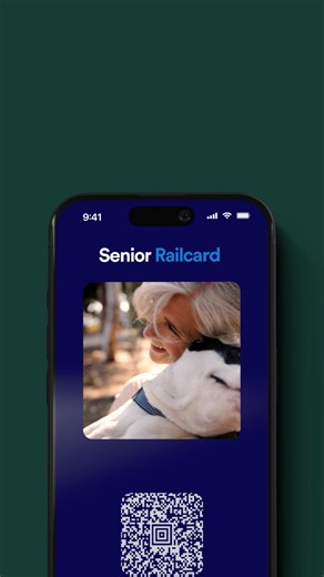 Travel never gets old. Get 1/3 off every journey with the Senior Railcard – even First Class 🎩 | Trainline