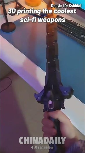 3D printing the coolest sci-fi weapons