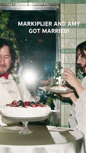 CONGRATS TO MARK AND AMY #markiplier #amy #mark #marriage