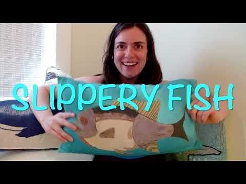 Slippery Fish-- Singalong and movement song for kids, toddlers, and babies!