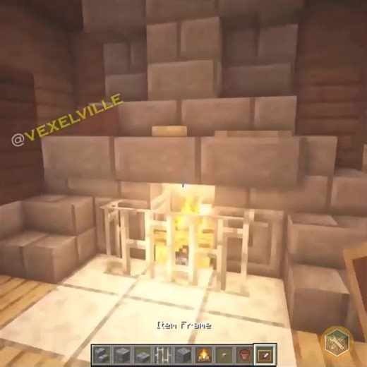 1.1K views · 33 reactions | Minecraft video on how to build Fireplace in your home #minecraft #minecraftpe #minecraftbuilding #minecraftbuilds #mam #mcpeaddons #addonsmaker #housebuilder #minecrafttutorial | AddOns Maker | Facebook