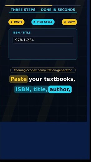 Perfect Citations in 5 Seconds (Free Tool, No Sign-Up)
