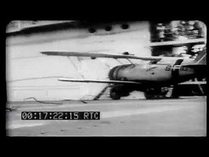 Landing Crashes Aboard USS Enterprise (CV-6)