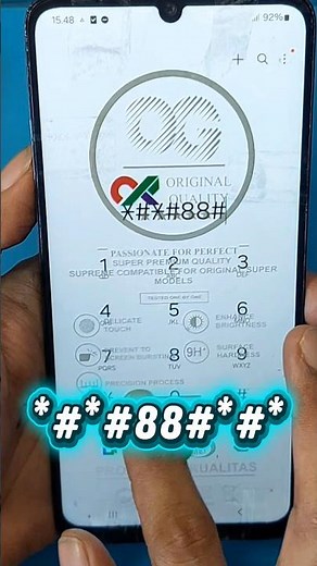 How to Test Samsung LCD Touchscreen | Secret Code Test Mode Samsung #samsung #testmode #shorts
