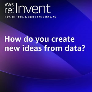 Remember to watch Swami’s re:Invent keynote on Wednesday. Livestream data & ML visionary Swami Sivasubramanian as he explains how product innovations translate into net positives for your business. Register to watch for free. ➡️ https://go.aws/3Ukv4tk | Amazon Web Services