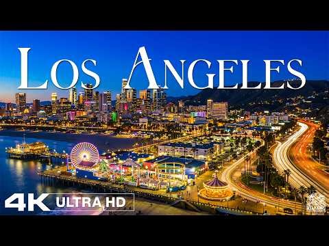 Los Angeles 🇺🇸 | Insane Skyline, Sunset Beaches & Hollywood Views in 4K