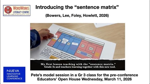 Introducing the sentence matrix | Pete Bowers