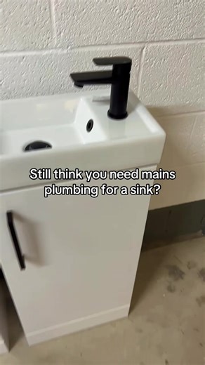 Portable Sink: No Mains Water Needed!