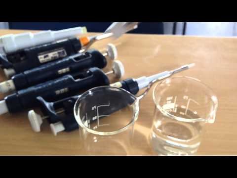 How to Use a Gilson Pipette. A-Level Chemistry Practical Skills