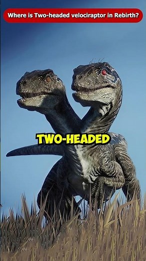 What Happened to the Two-Headed Velociraptor in Jurassic World Rebirth? #Shorts #Viral