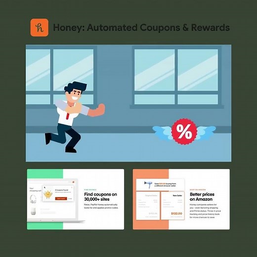 If you shop online, you need to know about Honey: Automated Coupons & Rewards.