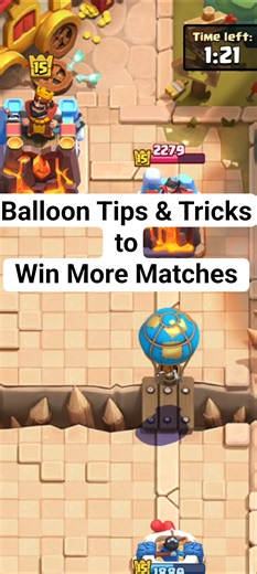 Balloon Tips & Tricks to Win More Matches | Clash Royale Shorts