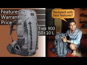 Decathlon FORCLAZ Backpack/Rucksack Review | Features, Warranty, Price