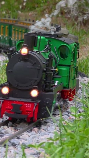 LGB Rügen Steam Locomotive Pulls Passenger & Freight Trains | Steam Whistle 🚂💨