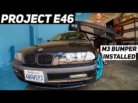 Ebay M3 Bumper Install Tips and Tricks - Project E46