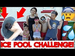 ICE POOL CHALLENGE!❄ #27 VLOG