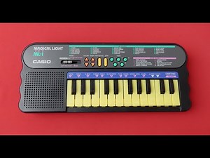 Casio ML 1 24 Key Magical Light Keyboard